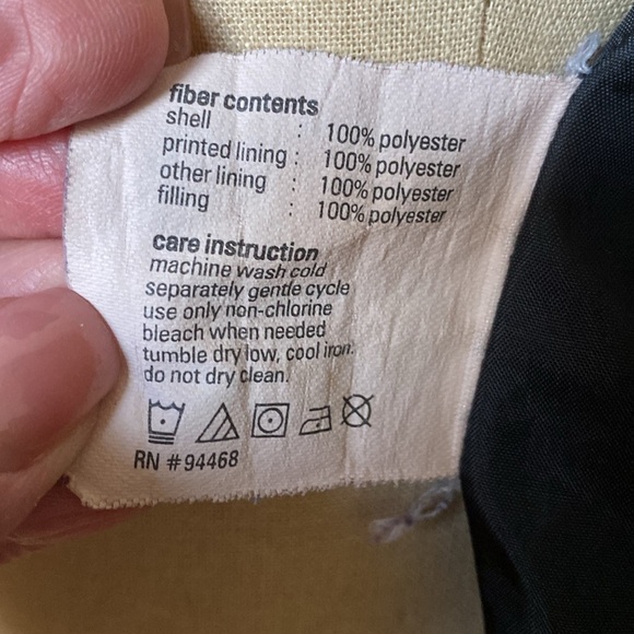 Vintage Esprit Women's M Black chore Barn Jacket Quilted Lined Preppy Acadamia - Picture 8 of 11